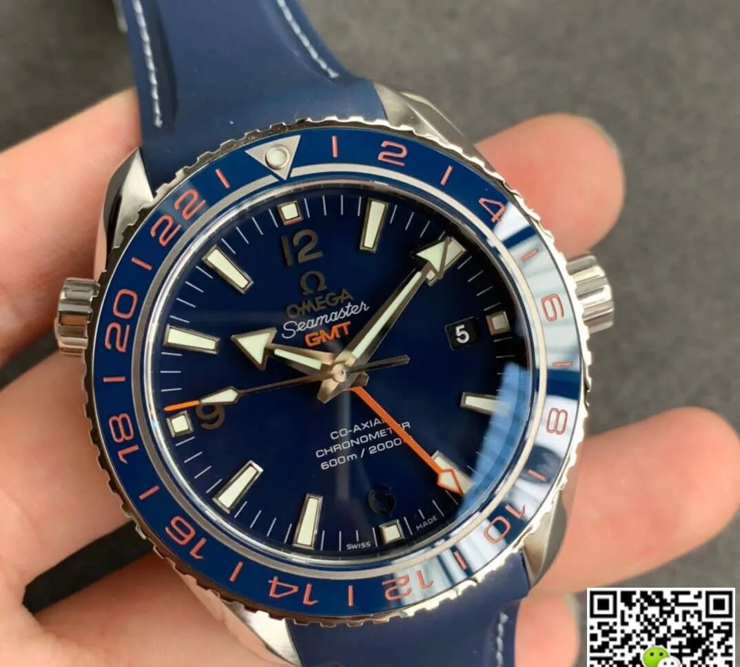 Omega Seamaster 232.32.44.22.03.001 VS Factory 1:1 Best Edition Replica Watch Blue Strap